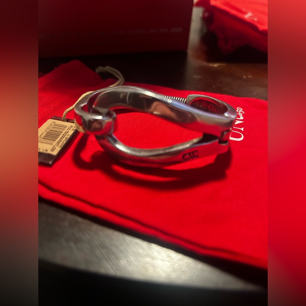 CXC Silver contemporary bracelet.